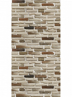 Плита Flamma Design С СЮЖЕТОМ Прага 085 стандарт 1,2*0,6м (Вертикаль) DoorWood